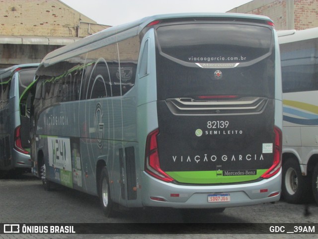 Viação Garcia 82139 na cidade de Curitiba, Paraná, Brasil, por GDC __39AM. Número da foto: #13114403.