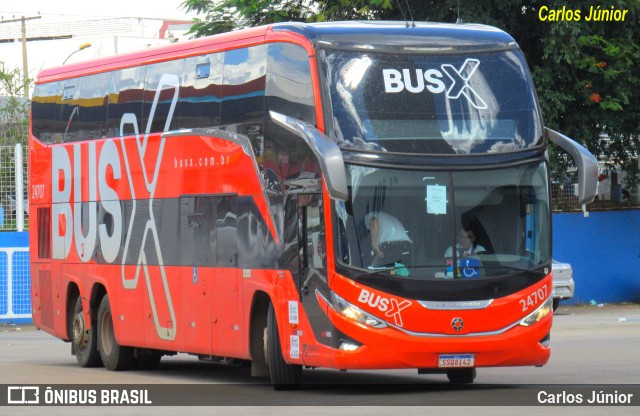 Bus X 24707 na cidade de Goiânia, Goiás, Brasil, por Carlos Júnior. Número da foto: #13114540.