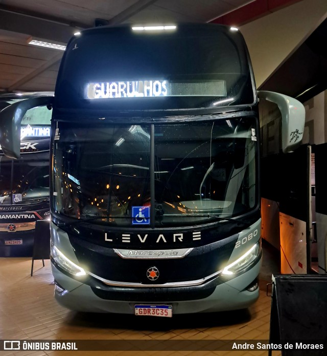Levare Transportes 2080 na cidade de São Sebastião da Bela Vista, Minas Gerais, Brasil, por Andre Santos de Moraes. Número da foto: #13113311.