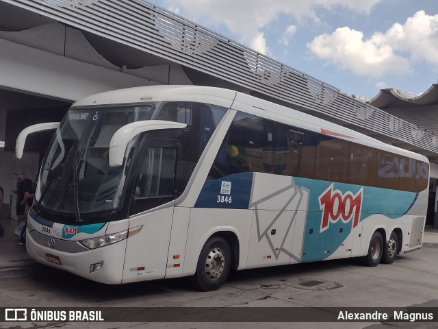 Auto Viação 1001 3846 na cidade de Rio de Janeiro, Rio de Janeiro, Brasil, por Alexandre  Magnus. Número da foto: #13113795.