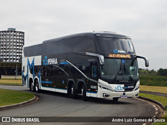 Empresa de Ônibus Nossa Senhora da Penha 65080 na cidade de Curitiba, Paraná, Brasil, por André Luiz Gomes de Souza. Número da foto: #13115900.