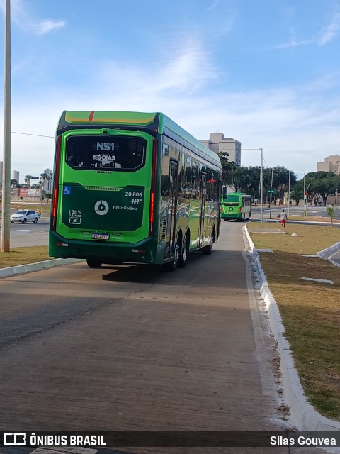 HP Transportes Coletivos 20806 na cidade de Goiânia, Goiás, Brasil, por Silas Gouvea. Número da foto: #13114366.