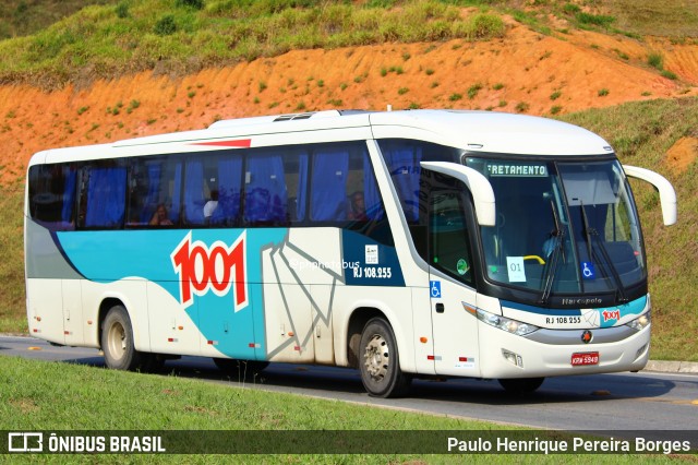 Auto Viação 1001 RJ 108.255 na cidade de Aparecida, São Paulo, Brasil, por Paulo Henrique Pereira Borges. Número da foto: #13114248.
