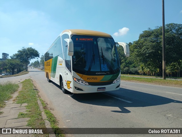Empresa Gontijo de Transportes 19755 na cidade de Ipatinga, Minas Gerais, Brasil, por Celso ROTA381. Número da foto: #13113085.