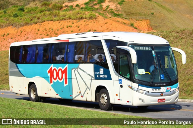 Auto Viação 1001 RJ 108.285 na cidade de Aparecida, São Paulo, Brasil, por Paulo Henrique Pereira Borges. Número da foto: #13114617.