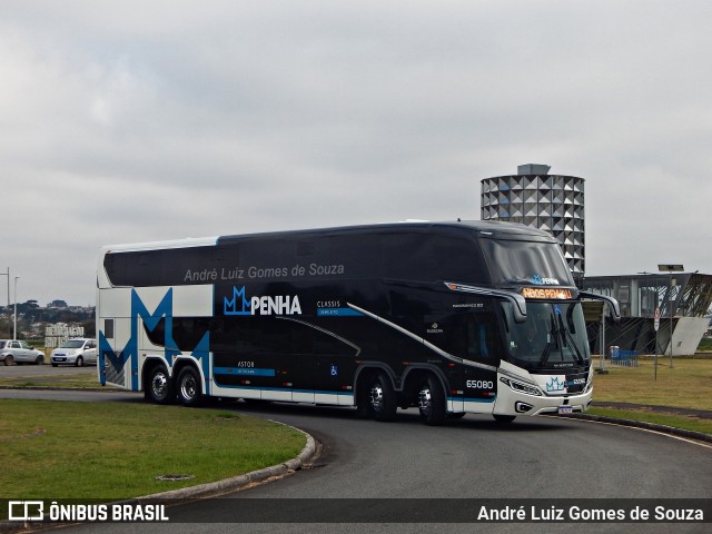 Empresa de Ônibus Nossa Senhora da Penha 65080 na cidade de Curitiba, Paraná, Brasil, por André Luiz Gomes de Souza. Número da foto: #13115909.