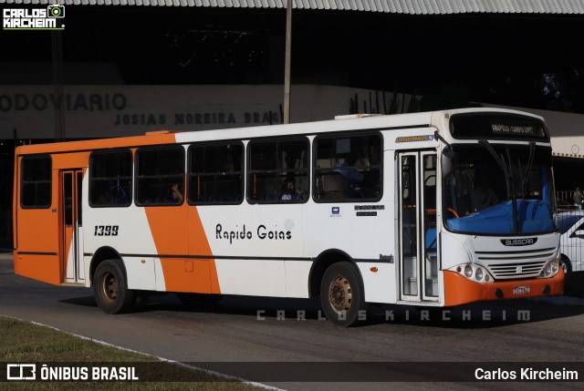 Rápido Goiás 1399 na cidade de Anápolis, Goiás, Brasil, por Carlos Kircheim. Número da foto: #13114548.