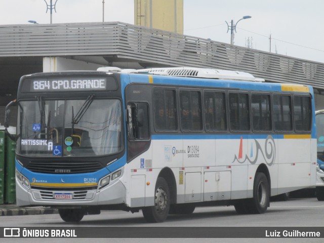 Transportes Barra D13094 na cidade de Rio de Janeiro, Rio de Janeiro, Brasil, por Luiz Guilherme. Número da foto: #13114758.
