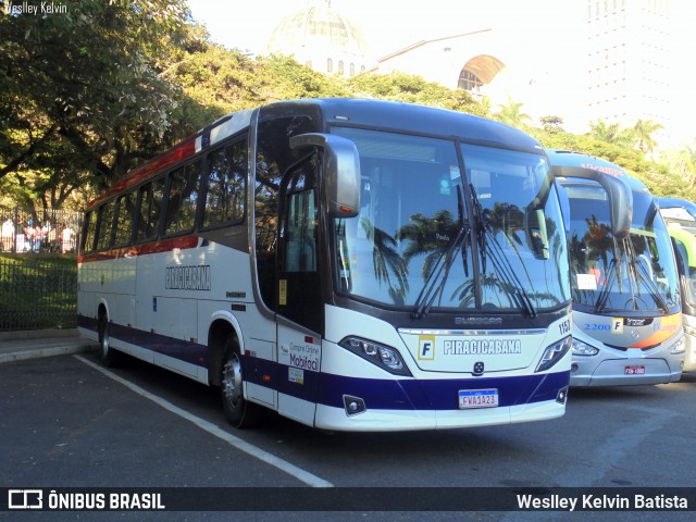 Viação Piracicabana 1153 na cidade de Aparecida, São Paulo, Brasil, por Weslley Kelvin Batista. Número da foto: #13113849.