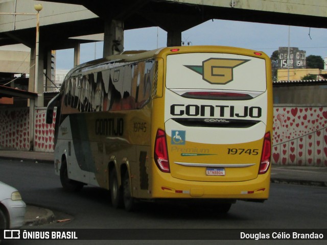 Empresa Gontijo de Transportes 19745 na cidade de Belo Horizonte, Minas Gerais, Brasil, por Douglas Célio Brandao. Número da foto: #13114975.
