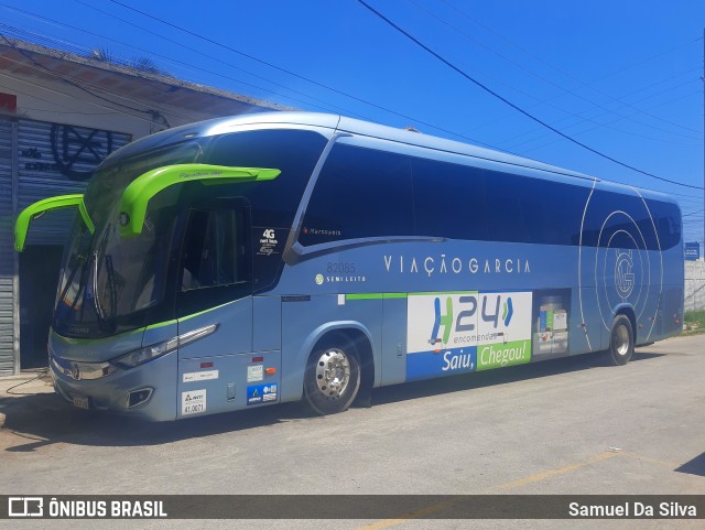 Viação Garcia 82085 na cidade de São Pedro da Aldeia, Rio de Janeiro, Brasil, por Samuel Da Silva. Número da foto: #13113335.
