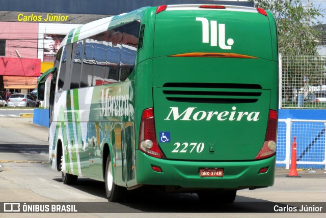 Empresa de Transportes e Turismo Moreira 2270 na cidade de Goiânia, Goiás, Brasil, por Carlos Júnior. Número da foto: #13114431.