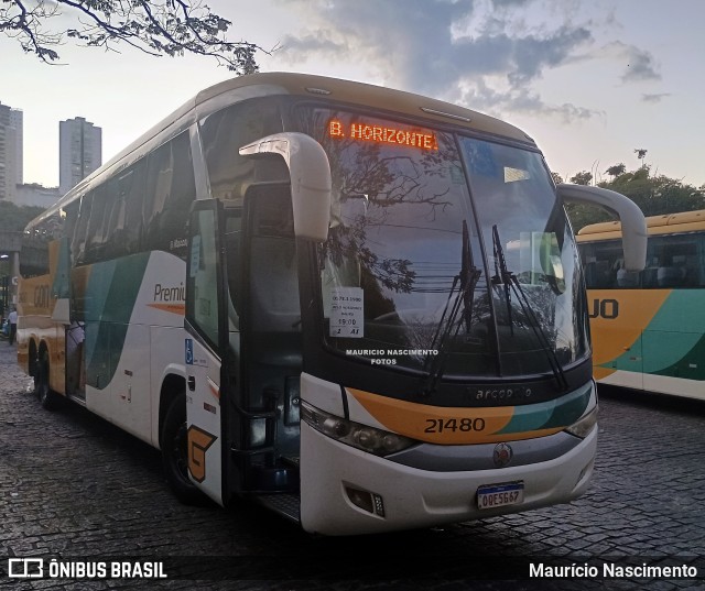 Empresa Gontijo de Transportes 21480 na cidade de Belo Horizonte, Minas Gerais, Brasil, por Maurício Nascimento. Número da foto: #13114052.