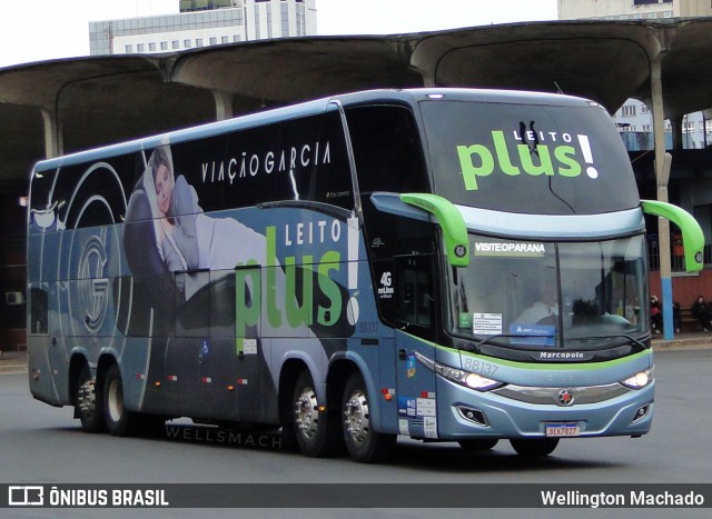 Viação Garcia 88137 na cidade de Porto Alegre, Rio Grande do Sul, Brasil, por Wellington Machado. Número da foto: #13113690.