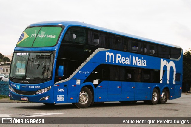 Real Maia 2402 na cidade de São Paulo, São Paulo, Brasil, por Paulo Henrique Pereira Borges. Número da foto: #13114766.