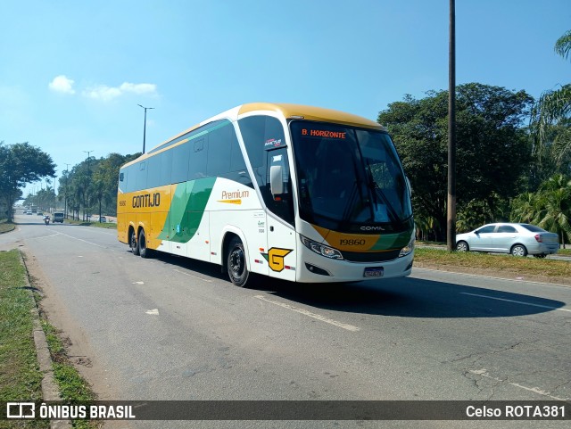 Empresa Gontijo de Transportes 19860 na cidade de Ipatinga, Minas Gerais, Brasil, por Celso ROTA381. Número da foto: #13113091.