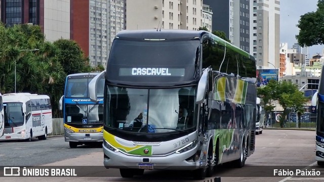 Brasil Sul Linhas Rodoviárias 3720 na cidade de Curitiba, Paraná, Brasil, por Fábio Paixão. Número da foto: #13113184.