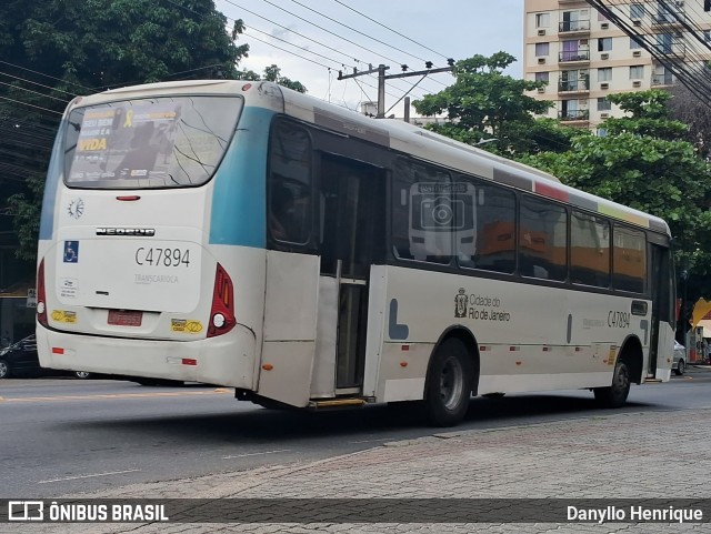 Viação Redentor C47894 na cidade de Rio de Janeiro, Rio de Janeiro, Brasil, por Danyllo Henrique. Número da foto: #13115861.