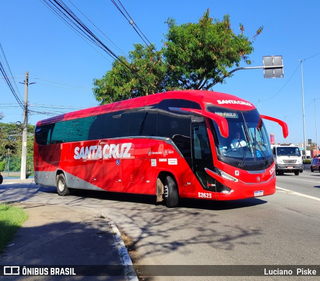 Viação Santa Cruz 32623 na cidade de São Paulo, São Paulo, Brasil, por Luciano  Piske. Número da foto: #13115724.