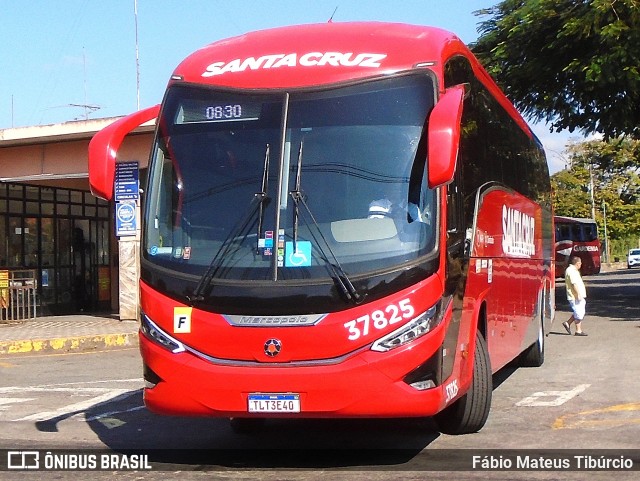 Viação Santa Cruz 37825 na cidade de Três Corações, Minas Gerais, Brasil, por Fábio Mateus Tibúrcio. Número da foto: #13115653.