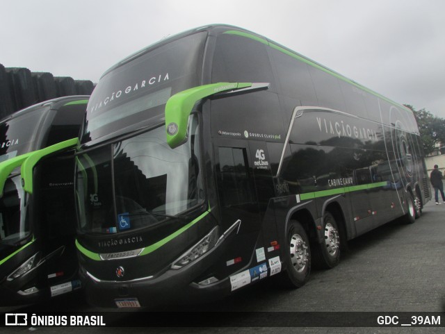 Viação Garcia 98011 na cidade de Curitiba, Paraná, Brasil, por GDC __39AM. Número da foto: #13114441.