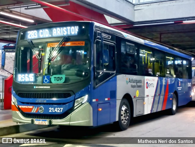 Viação Osasco 21.427 na cidade de Osasco, São Paulo, Brasil, por Matheus Neri dos Santos. Número da foto: #13113391.