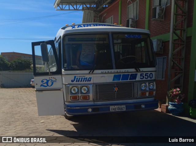 Viação Juína 550 na cidade de Cuiabá, Mato Grosso, Brasil, por Luís Barros. Número da foto: #13114820.