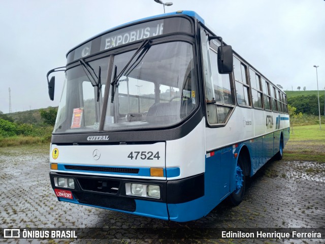 Ônibus Particulares 47524 na cidade de Juiz de Fora, Minas Gerais, Brasil, por Edinilson Henrique Ferreira. Número da foto: #13113466.