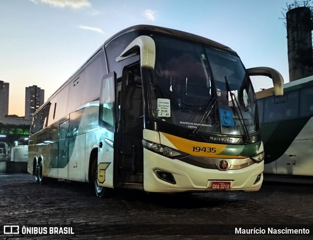 Empresa Gontijo de Transportes 19435 na cidade de Belo Horizonte, Minas Gerais, Brasil, por Maurício Nascimento. Número da foto: #13113997.