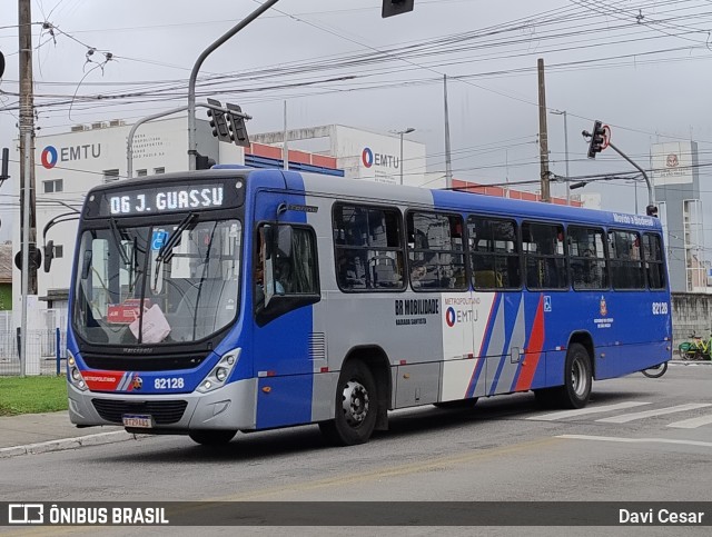 BR Mobilidade Baixada Santista 82128 na cidade de Santos, São Paulo, Brasil, por Davi Cesar. Número da foto: #13113109.