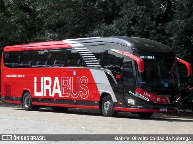 Lirabus 21057 na cidade de São Paulo, São Paulo, Brasil, por Gabriel Oliveira Caldas da Nobrega. Número da foto: #13115579.