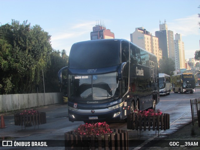Viação Cometa 18306 na cidade de Curitiba, Paraná, Brasil, por GDC __39AM. Número da foto: #13114479.