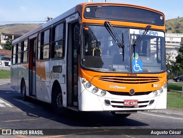 Expresso Nossa Senhora da Glória B06052 na cidade de Nova Iguaçu, Rio de Janeiro, Brasil, por Augusto César. Número da foto: #13115887.