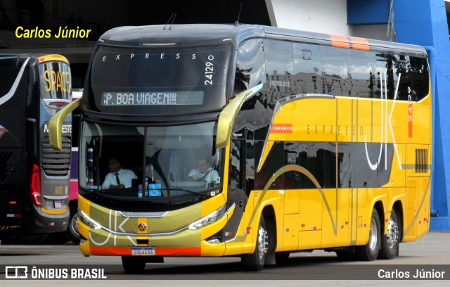 Expresso JK 24129 na cidade de Goiânia, Goiás, Brasil, por Carlos Júnior. Número da foto: #13114903.