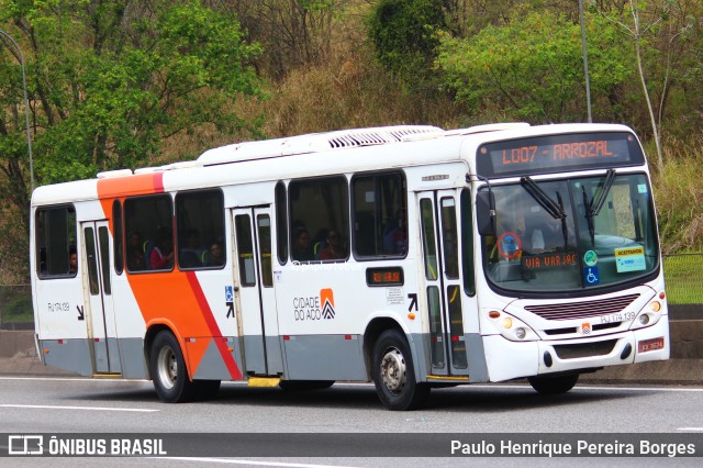 Viação Cidade do Aço RJ 174.139 na cidade de Piraí, Rio de Janeiro, Brasil, por Paulo Henrique Pereira Borges. Número da foto: #13114689.