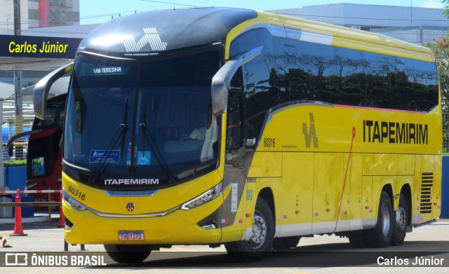 Viação Nova Itapemirim 60316 na cidade de Goiânia, Goiás, Brasil, por Carlos Júnior. Número da foto: #13115220.