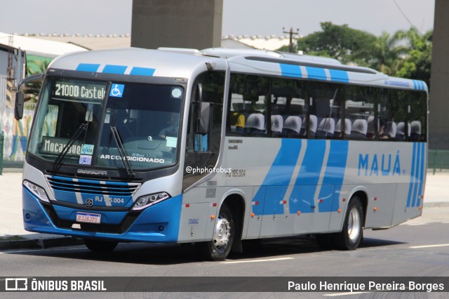 Viação Mauá RJ 185.004 na cidade de Rio de Janeiro, Rio de Janeiro, Brasil, por Paulo Henrique Pereira Borges. Número da foto: #13114645.