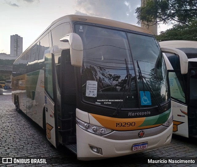Empresa Gontijo de Transportes 19290 na cidade de Belo Horizonte, Minas Gerais, Brasil, por Maurício Nascimento. Número da foto: #13114068.