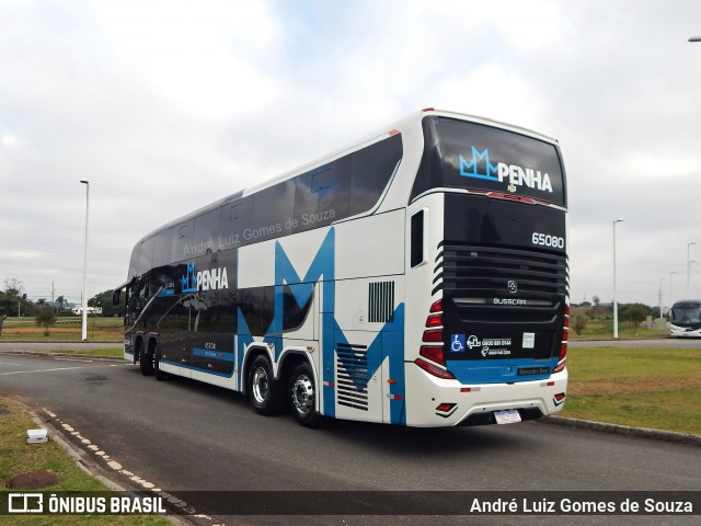Empresa de Ônibus Nossa Senhora da Penha 65080 na cidade de Curitiba, Paraná, Brasil, por André Luiz Gomes de Souza. Número da foto: #13115896.
