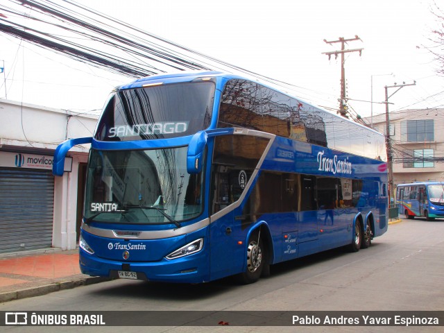 TranSantin TWBC52 na cidade de Santa Cruz, Colchagua, Libertador General Bernardo O'Higgins, Chile, por Pablo Andres Yavar Espinoza. Número da foto: #13114942.