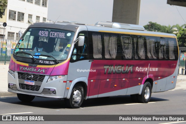 Transportadora Tinguá RJ 156.181 na cidade de Rio de Janeiro, Rio de Janeiro, Brasil, por Paulo Henrique Pereira Borges. Número da foto: #13114652.