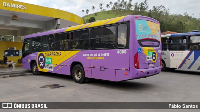 ATT - Alto Tietê Transportes 4008 na cidade de Guararema, São Paulo, Brasil, por Fábio Santos. Número da foto: #13112984.