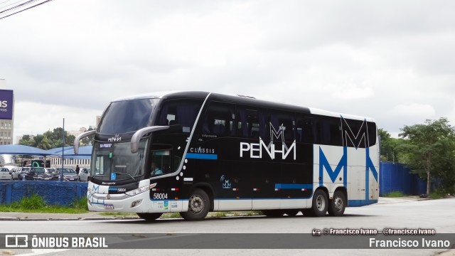 Empresa de Ônibus Nossa Senhora da Penha 58004 na cidade de São Paulo, São Paulo, Brasil, por Francisco Ivano. Número da foto: #13113742.