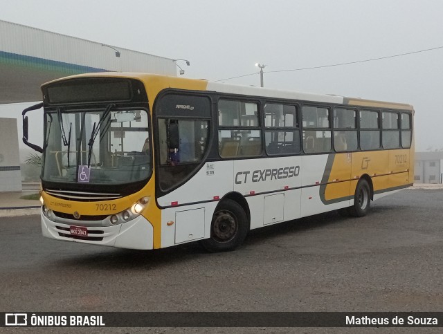 CT Expresso 70212 na cidade de Luziânia, Goiás, Brasil, por Matheus de Souza. Número da foto: #13113780.