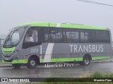 Transbus Cachoeirinha 2203 na cidade de Cachoeirinha, Rio Grande do Sul, Brasil, por Maurício Pires. Número da foto: #13113727.