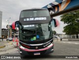 Transportes Única Petrópolis RJ 163.008 na cidade de Rio de Janeiro, Rio de Janeiro, Brasil, por Marcelo Horta. Número da foto: #13115013.