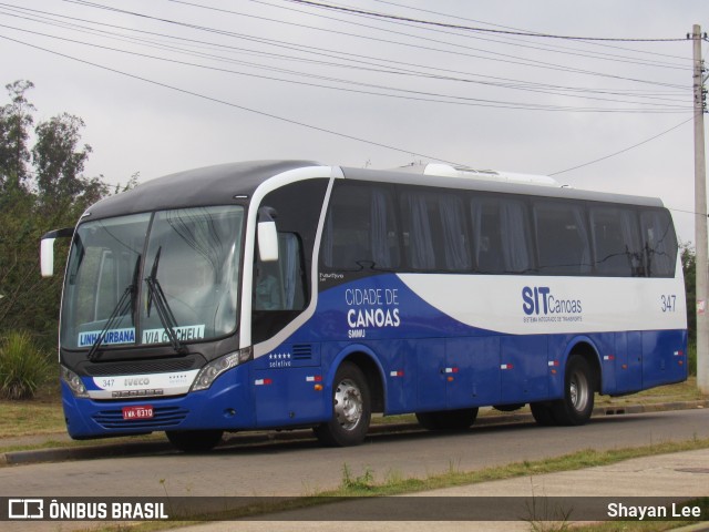 SOGAL - Sociedade de Ônibus Gaúcha Ltda. 347 na cidade de Cachoeirinha, Rio Grande do Sul, Brasil, por Shayan Lee. Número da foto: #13117396.