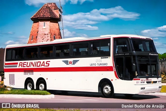 Reunidas Transportes Coletivos 8004 na cidade de Joinville, Santa Catarina, Brasil, por Daniel Budal de Araújo. Número da foto: #13116295.