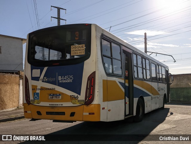 Auto Viação Três Amigos B44525 na cidade de Rio de Janeiro, Rio de Janeiro, Brasil, por Cristhian Davi. Número da foto: #13117063.