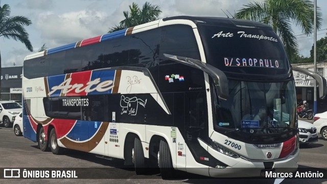 Arte Transportes e Turismo 27000 na cidade de Feira de Santana, Bahia, Brasil, por Marcos Antônio. Número da foto: #13117715.